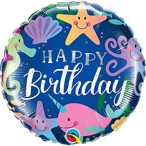 Birthday Fun Under The Sea Foil Balloon Delivery UK