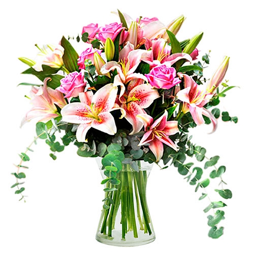 Roses and Lilies Delivery to Kuwait