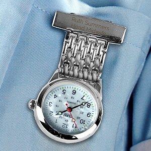 Personalised Nurses Fob Watch Delivery UK