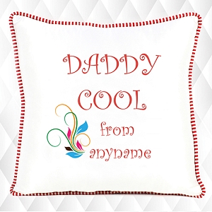 Daddy Cool - Personalised Cushion