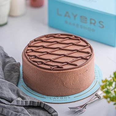 2.5lbs Chocolate Mousse Cake Layersbakeshop