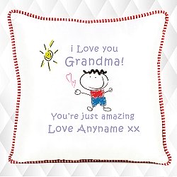 Grandma You Are Amazing - Personalised Cushion