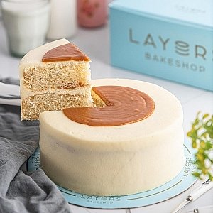 2.5lbs Salted Caramel Cake Layersbakeshop