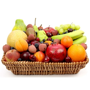 Cherry Berry Fruit Basket delivery to UK [United Kingdom]