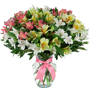 Alstroemerias in a Vase delivery to Canada