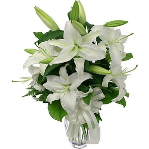 White Lilies delivery to Canada