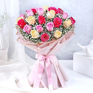 Harmony of Rose Bouquet