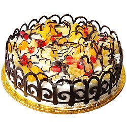 2lbs Fruit Cocktail Cake From Tehzeeb Bakers delivery to Pakistan