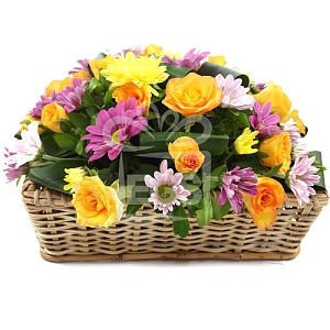 Sweet Rose Basket