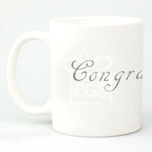 Congratulations Mug - Personalised Mugs