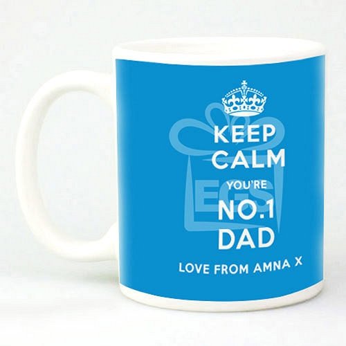 No 1 Dad - Personalised Mugs