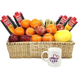 Loving Dad Fruit Basket