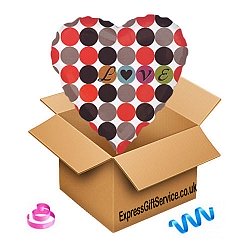 Dots Love Balloon delivery UK