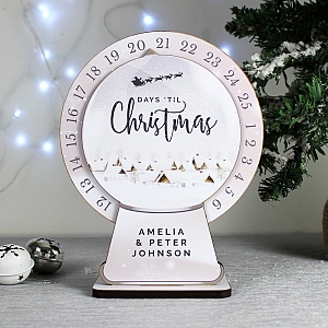 Personalised Make Your Own Christmas Advent Countdown Kit