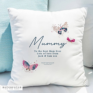 Personalised Butterfly Cushion