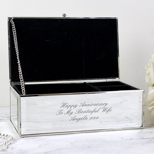 Mirrored Jewellery Box delivery to UK [United Kingdom]