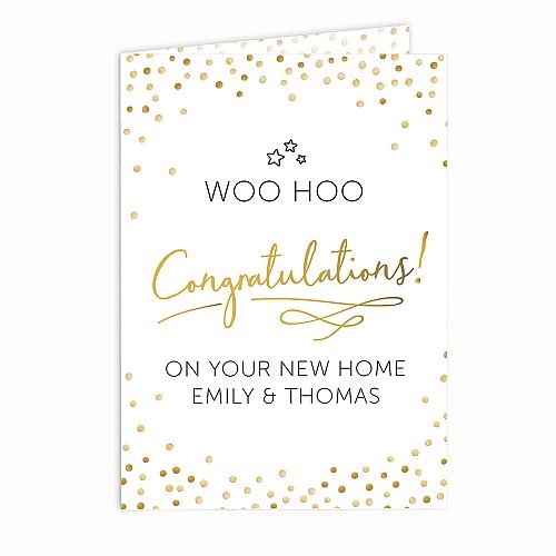 Personalised Congratulations Card Delivery to UK