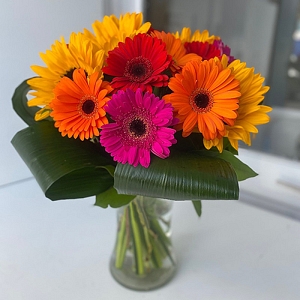 Sunflower and Germini Bouquet