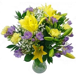 Fairy Tale Lilies and Freesias delivery to UK