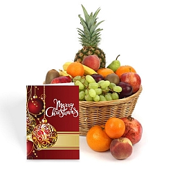 Christmas Bali Fruit Basket