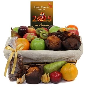 Chinese New Year Fruit and Muffins Hamper