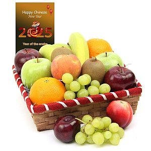 Chinese New Year Nectarous Treat Fruit Basket