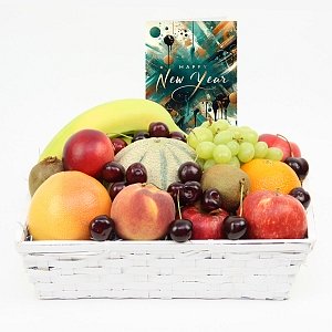 New Year Farm Delight Fruit Basket