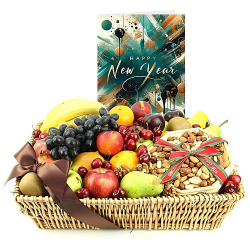 New Year Gourmet Fruit Basket