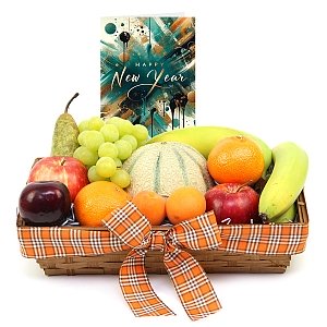 New Year Orchard Delight Fruit Basket