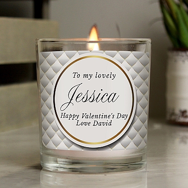 Personalised Opulent Scented Jar Candle