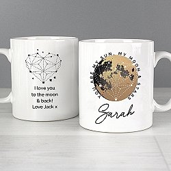 Personalised You Are My Sun My Moon Mug