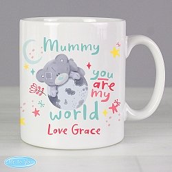 Personalised You Are My World Me To You Mug