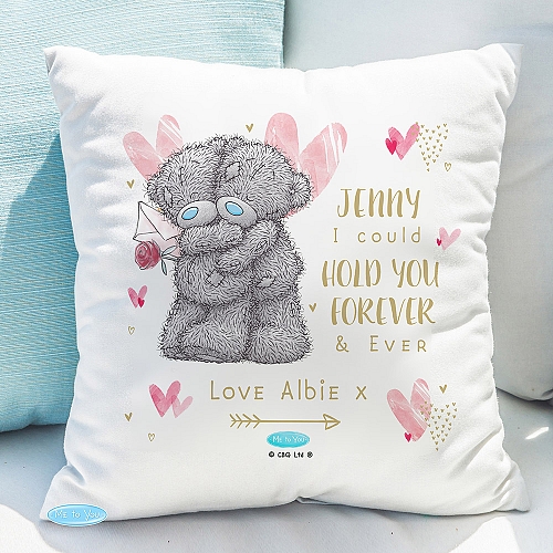 Personalised Me To You Hold You Forever Cushion