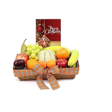 Christmas Orchards Delight Fruit Basket