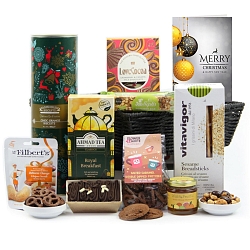 Christmas Tea and Biscuits Hamper