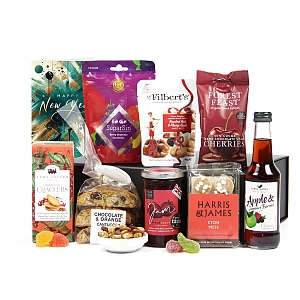 New Year Chocolate and Snacks Gift Hamper