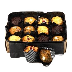 12 Assorted Muffins Basket delivery to UK [United Kingdom]