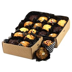 16 Assorted Muffins Gift Basket delivery to UK [United Kingdom]