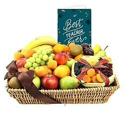 Best Teacher Wishful Delight Fruit Basket