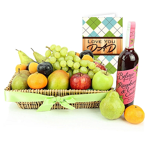 Dad Fruit Splash Basket