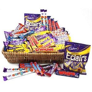 Large Cadbury Chocolate Basket delivery to UK [United Kingdom]