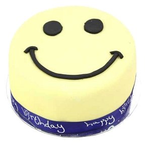 Smiley Celebration Cake For Boy delivery to UK [United Kingdom]