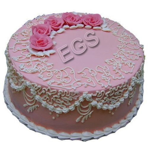 2lbs Pink Dairy Milk Cake delivery to Pakistan